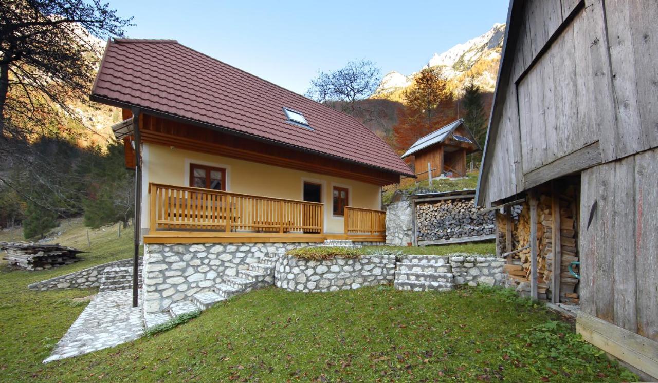 Zadnjica Holiday House Soča Zewnętrze zdjęcie